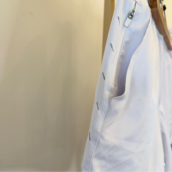 Seventh Salvation Men's Performance Shorts White Size L Athletic Casual Vented - Picture 4 of 11